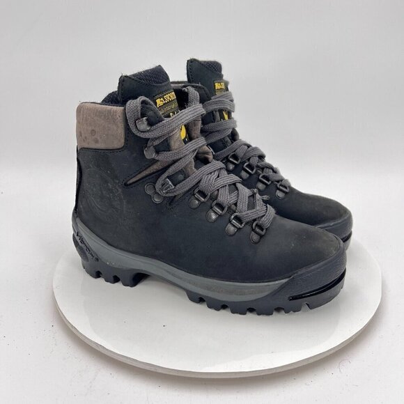 La Sportiva Men Size EU 38.5 US 6.5 Black Leather Mountaineering Hiking Boot - Picture 4 of 16